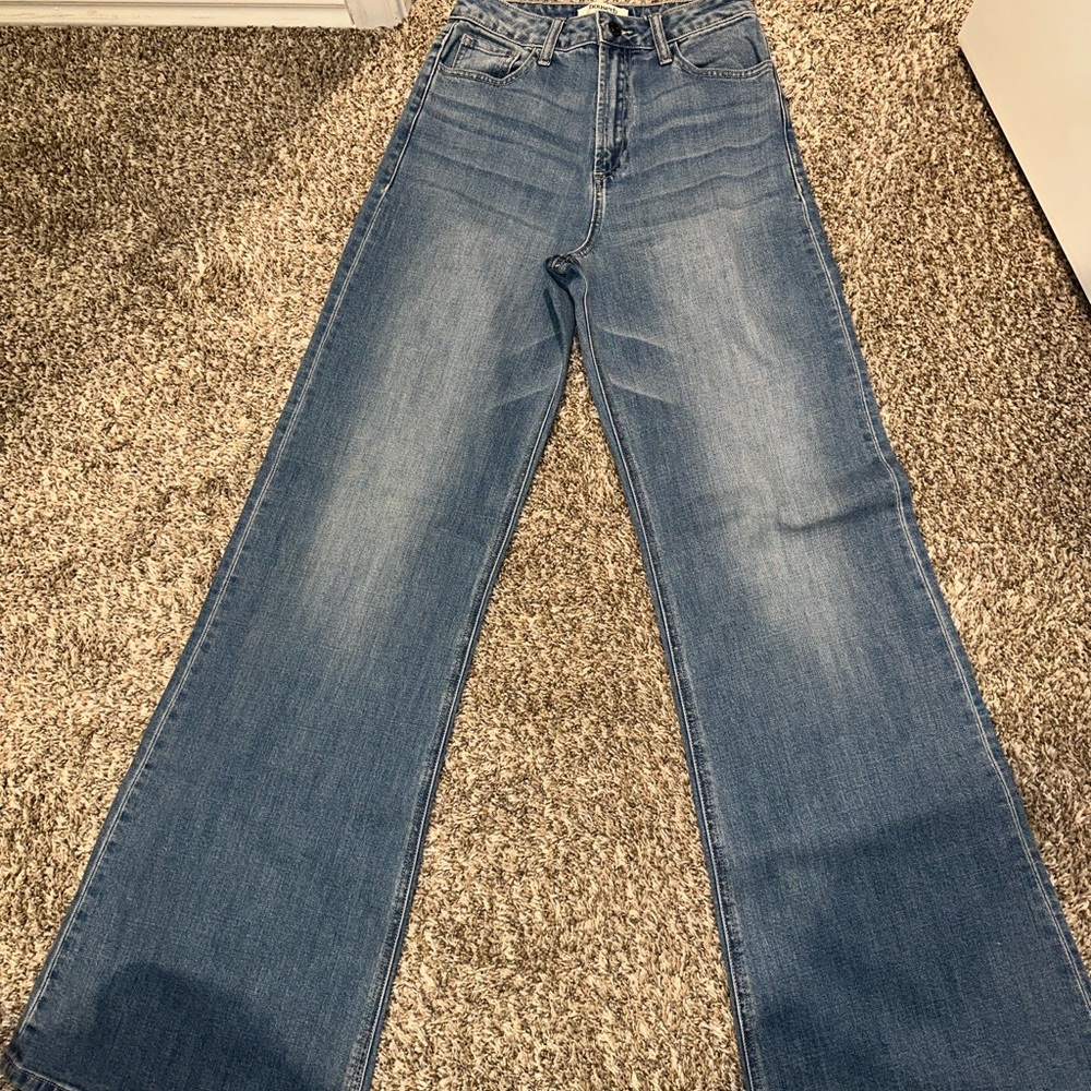 House of CB Light Blue Denim Pants